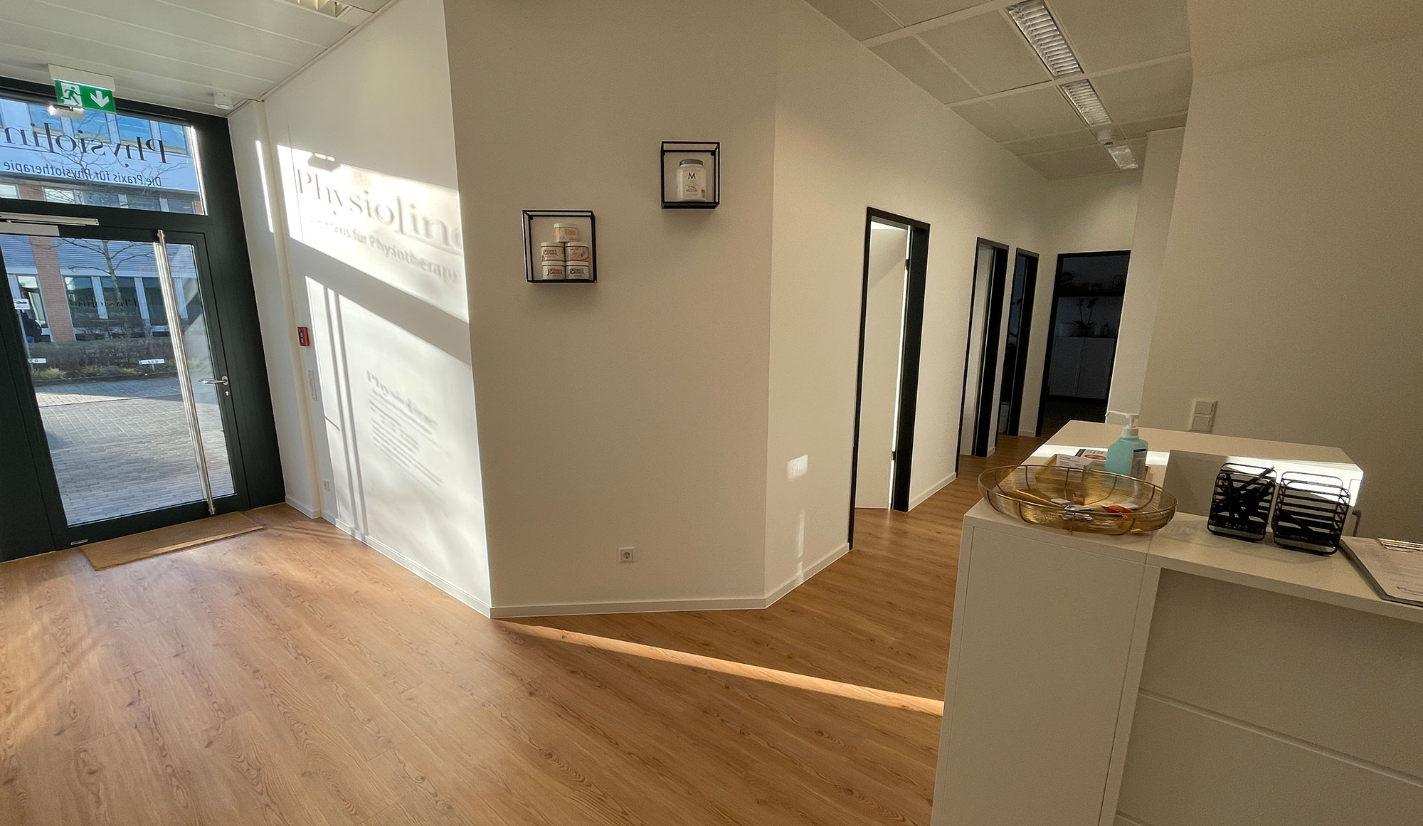 PhysioLine Eingangsbereich